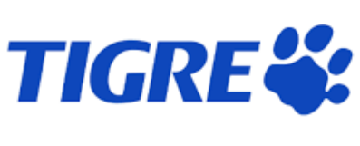 Logo Tigre em azul