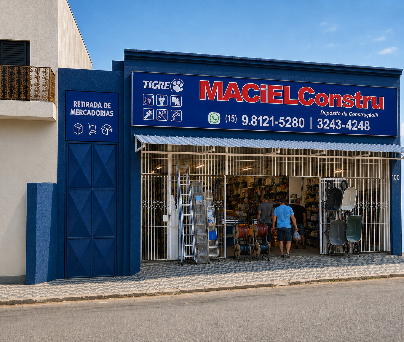 Fachada da Macielconstru Unidade I — Vila Garcia